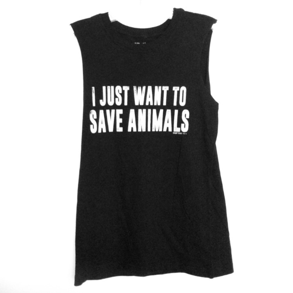 I Just Want To Save Animals Tank - Picture 2 of 2